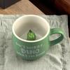 Cute Cartoon Dinosaur Ceramic Mug 300ml Green Coffee Cup With Handle Kids Adults Home Use