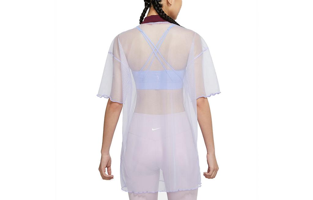 Nike Short Sleeved Dress Women's Light Purple DD4526-580