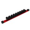 2 Pcs Screwdriver Organizer 9 Slots Rail Screwdriver Wrench Pliers Hand Tool Holder for Workshop Garage