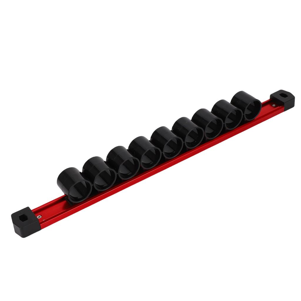 2 Pcs Screwdriver Organizer 9 Slots Rail Screwdriver Wrench Pliers Hand Tool Holder for Workshop Garage