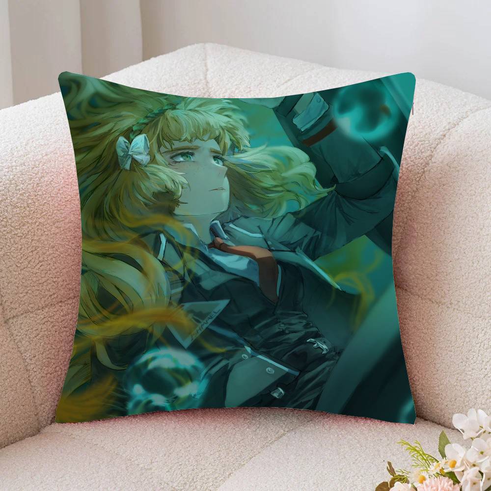 Ismael Animated Game I-limbus Company Pillow Case Fashion Square Pillowcase Bedroom Sofa Room Ins Decoration Leisure