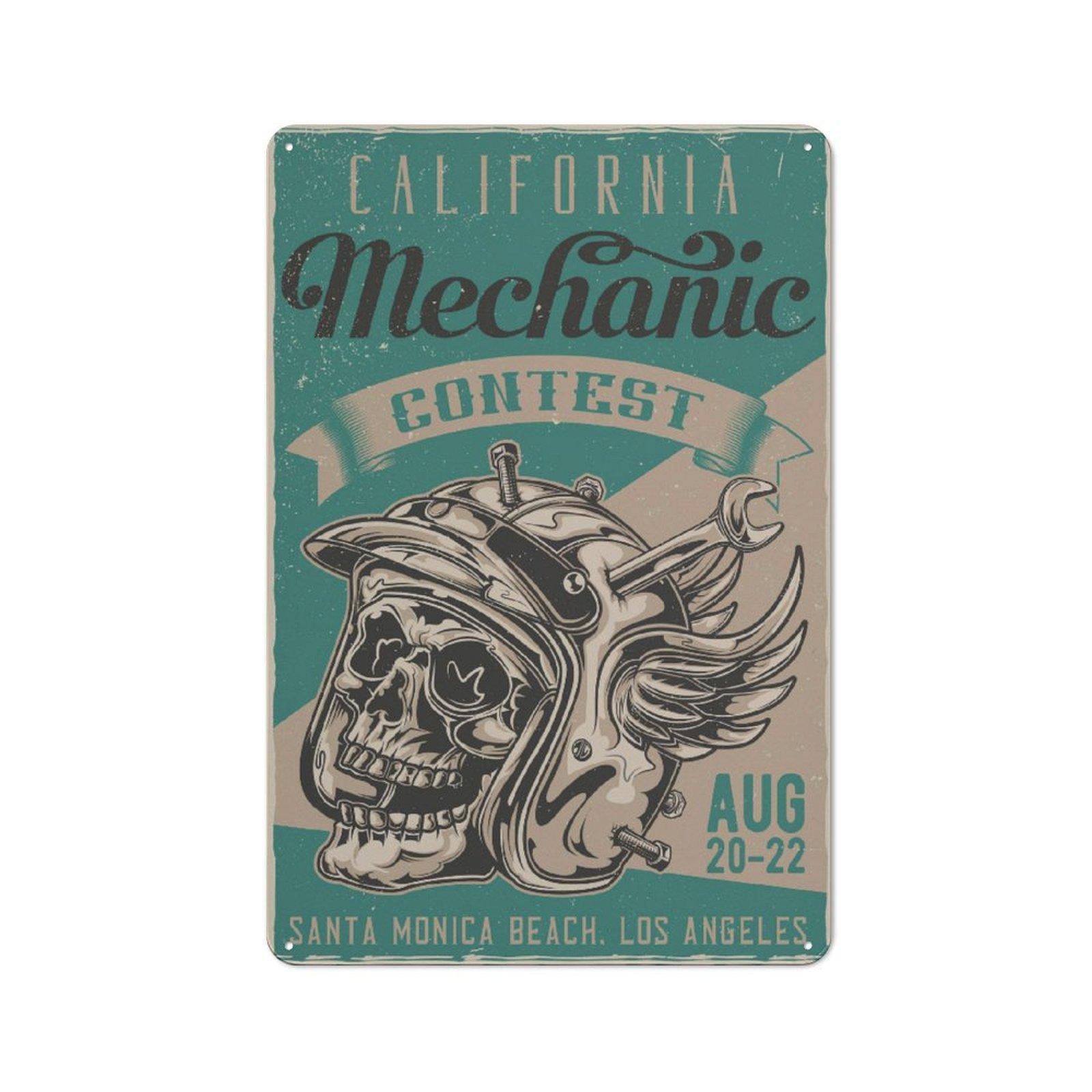 

1Pc Vertical Tin Wall Poster Metal Plate 2030cm / 3040cm Decorative Decor For Home Bar Cafe Garage Living Room 20*30CM