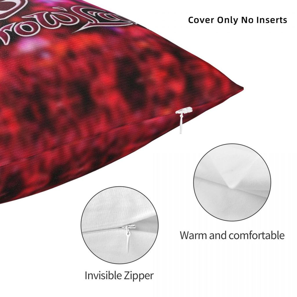 Tomorrowlandd Music Pillow Case Electronic Dance Cushion Covers Zippered Decor Pillowcase For Home 18"