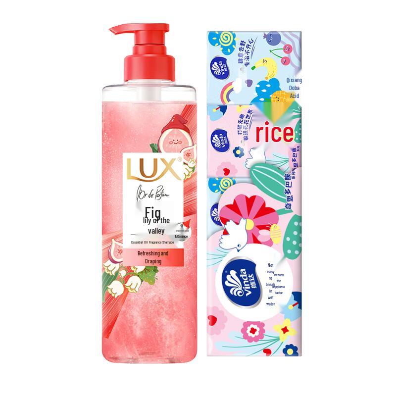 Vinda Paper Handkerchiefs & Fig Lily Shampoo Bundle