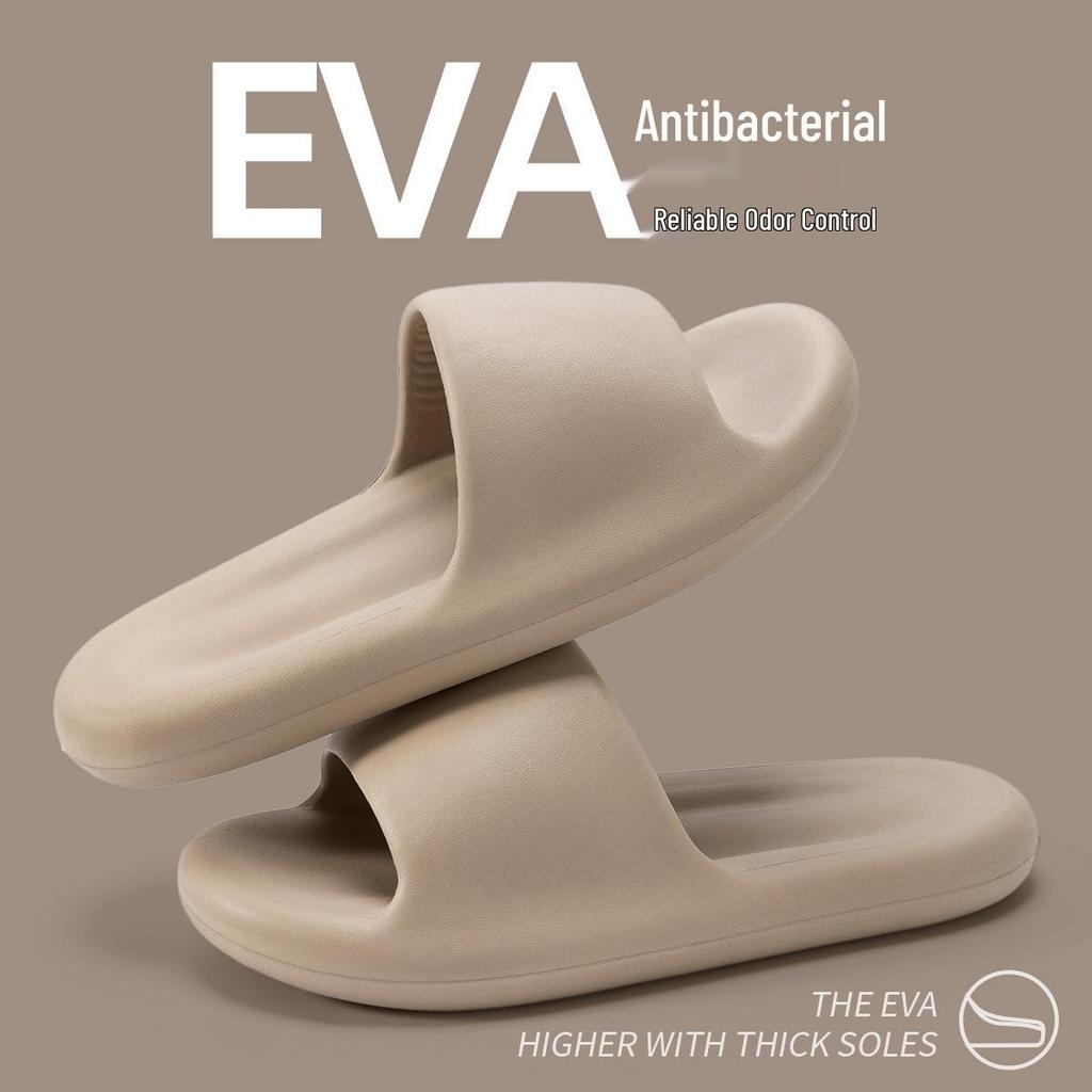 Silent Non-Slip Summer Slippers for Men & Women - Indoor EVA Comfort