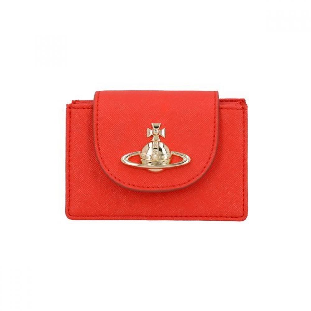 

Vivienne Westwood Saffiano Flap Card Wallet 5402000aw S0021 5402000AW S0021 F402