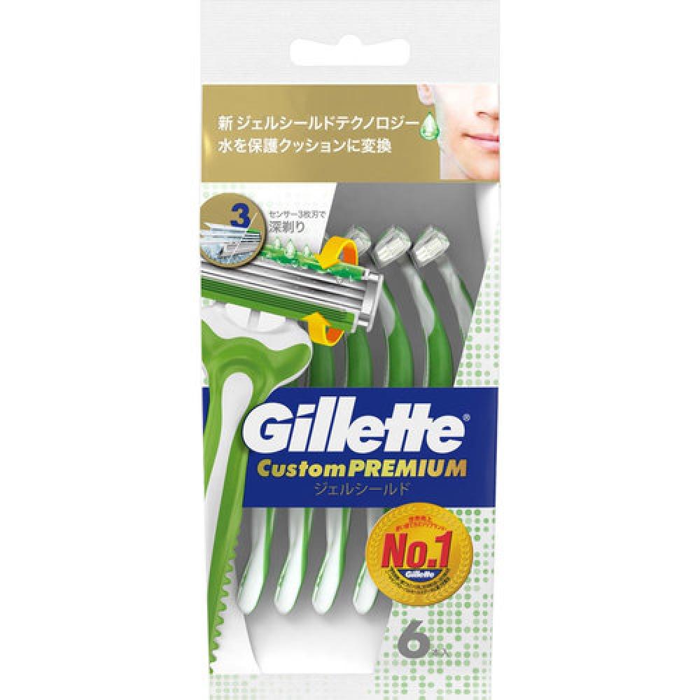 

Gillette Custom Premium Gel Shield, 6 шт.