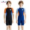 Children's Diving Suit 2.5MM Boys 'short-sleeved One-piece Thermal Young Swimming Snorkeling Surfing