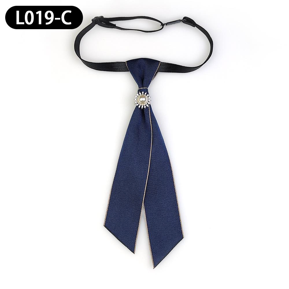 Damen Akademischer Stil Vorgebundene JK Schleife Accessoire
