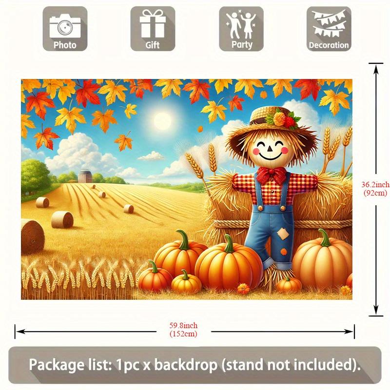 1 piece  golden wheat field background cloth  multifunctional background wall decoration  party decoration  holiday gift