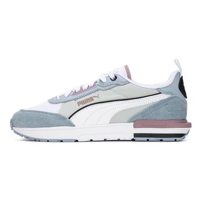 R22 Grey Violet Blue Unisex Sneakers White Black 383462-13