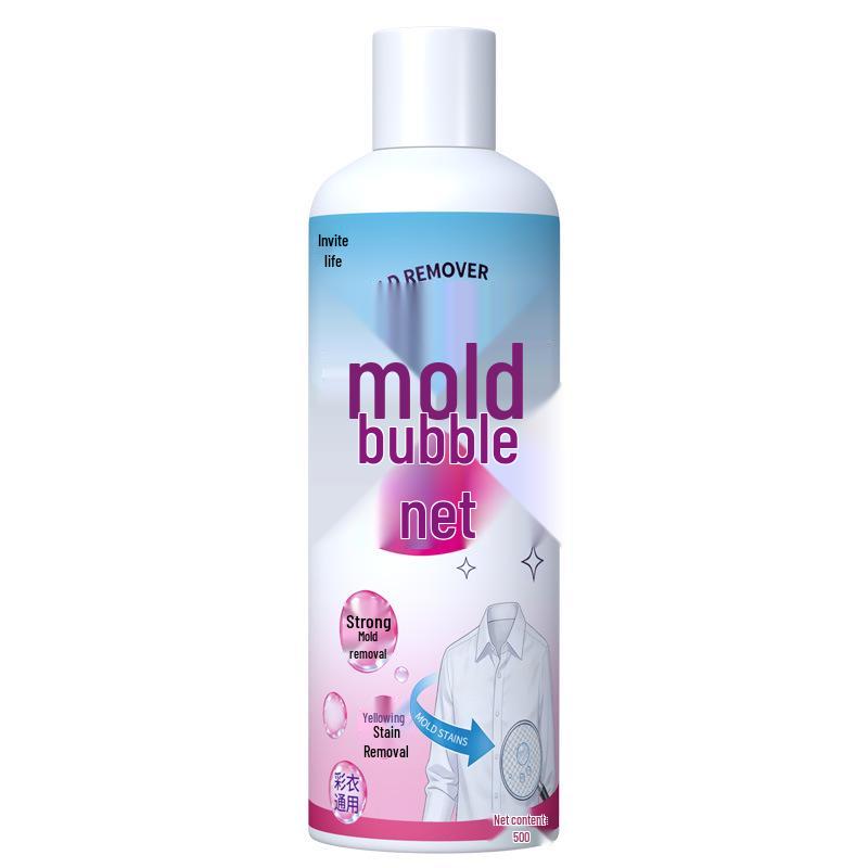 Mold & Stain Remover for Colored & White Clothes, School Uniform Cleaner