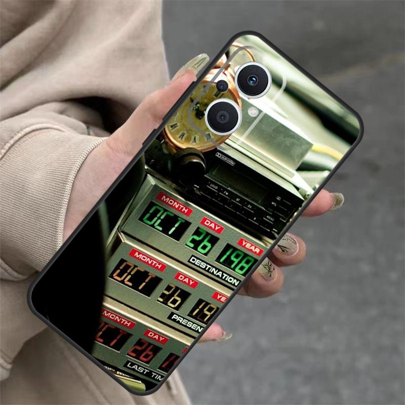 Back To The Future Case For OPPO Reno 14F 13F 12F 11F 10 12 13 14 Pro 7 8 Lite OPPO Find X5 X6 X8 X9 Pro Cover