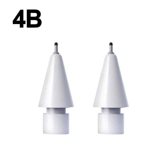 Pencil Nibs for Apple Pencil 1st 2nd Generation Needle Tube Damping Mute Wear-resistant Elastic Stylus Pen Tips for iPencil 1 2