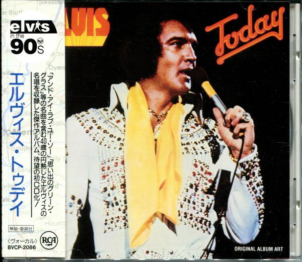 

CD ELVIS PRESLEY - Today BVCP2086PROMO RCA 1992 Japan ObiRock Used