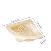 Kitchen Sink Strainer Magnetic Sponge Holder Anti-Clog Corner Sink Strainer Kitchen Food Catcher for Garbage Disposal Home