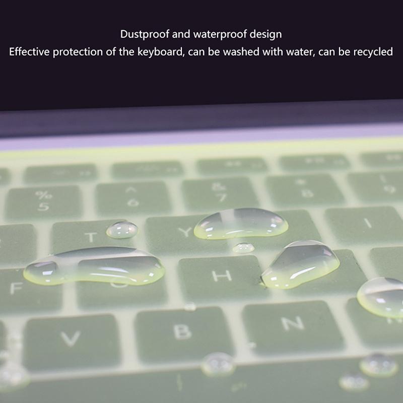 1Pc Universal Keyboard Cover For 12"-17" Laptop Notebook Silicone Protector Skin