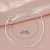 Sparkling Thin Chain Anklet Bracelet for Women Zircon Cross Pendant Bracelet On Leg Foot 2026 Trendy Boho Summer Beach Jewellry