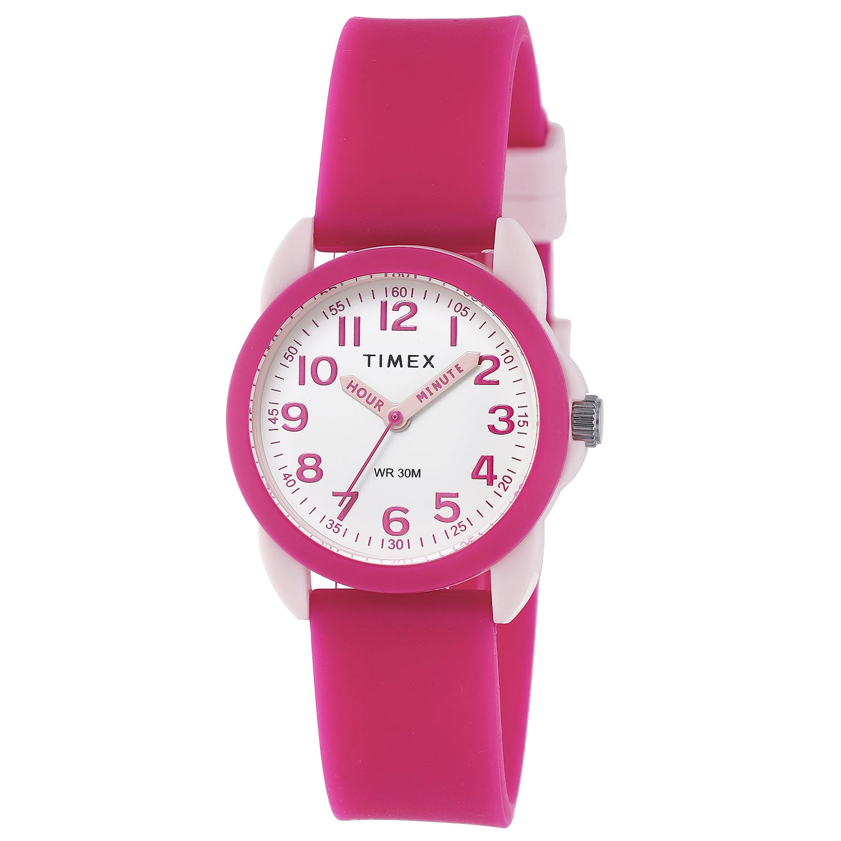 TIMEX Kids Quartz Watch 30M Water Resistant Acrylic White Dial TW2W92200 Unisex