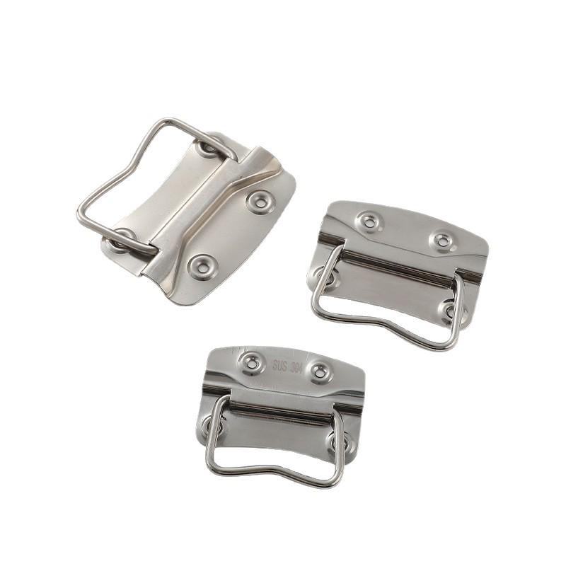 304 Stainless Steel Folding Ring Handle for Aviation or Industrial Aluminum Cases