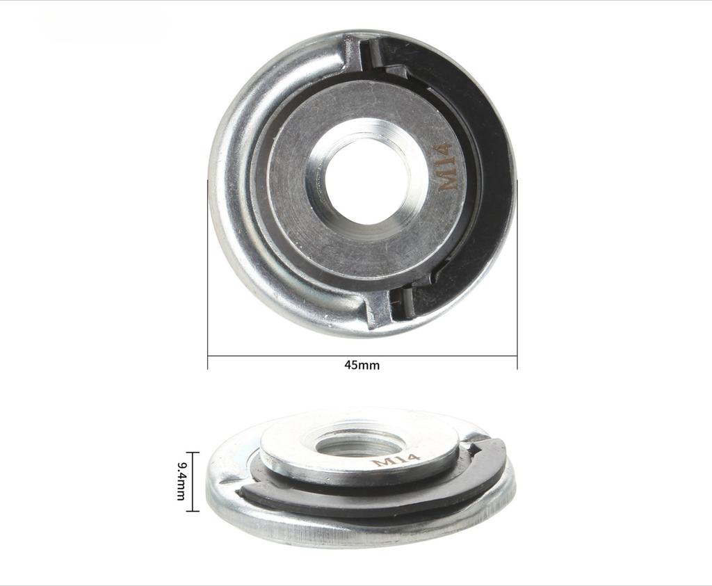 Xiaomi Self Tightening Lock Nuts Durable Locking Plate For M14 Angle Grinder Chuck Angle Grinder Flange Nuts Angle Grinder Accessories