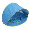 Pop Up Beach Tent Sun Proof Wind Proof Portable Baby Beach Tent with Pool Storage Bags for Outdoor Blue