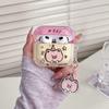 Cute Pink Piggy for AirPods Earphone Case 1/1 Generation Pro1 Protective Case Apple Bluetooth Earphone Case