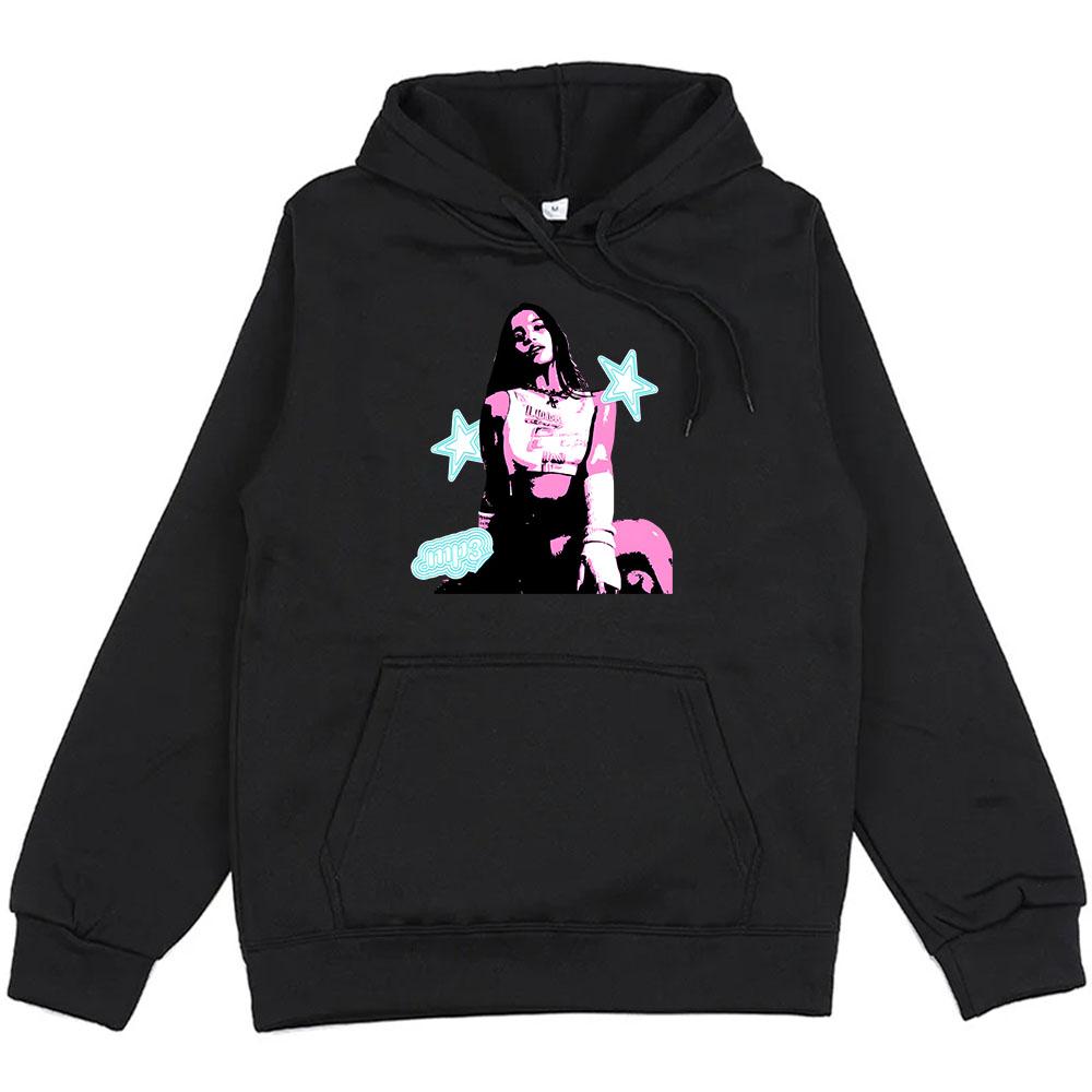 Singer Graphic Women Hoodies  Emilia Mernes MP3 Tour Sweatshirts Winter Long Sleeve Unisex Streetwear Printing Clothes