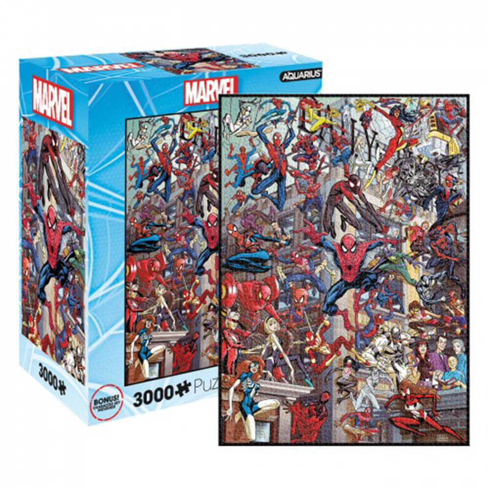 Marvel Spider Man-puslespill 3000 stk (Helter)