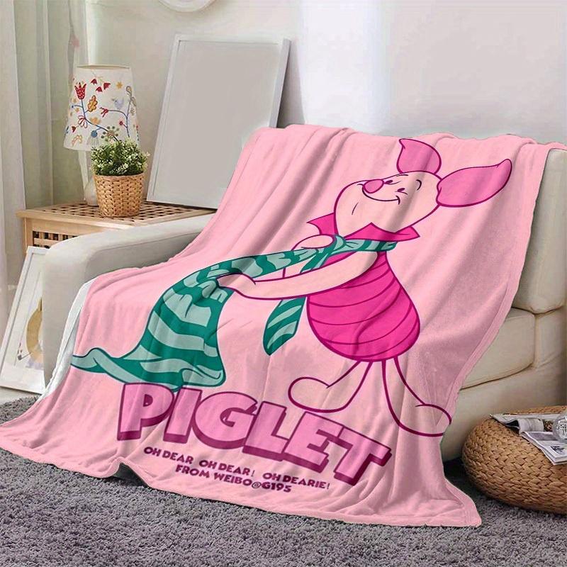 

1pc Piglet s Blanket Cozy Throw for Home Decor, Couch Cover, Outdoor Use, Gift Idea, Flannel Blanket Perfect for Bedroom, Living Room, Travel 80cmx120cm