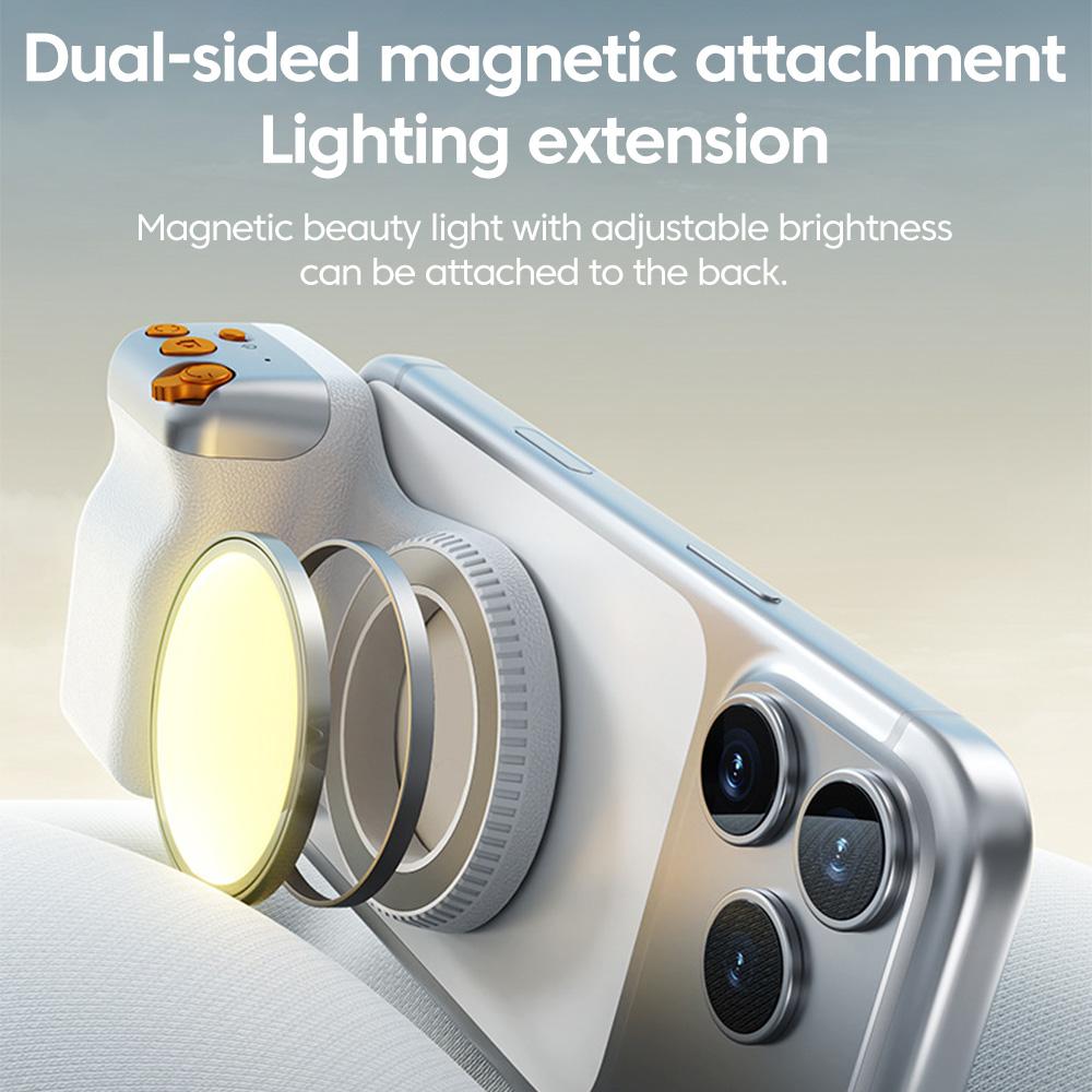 Magsafe Magnetic Bluetooth Phone Camera Assistant Bluetooth Remote Control Handle Compatible with Iphone and Android Phones