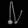 Cross-Border Fashion: Devil's Eye Stainless Steel Pendant Necklace, Simple & Versatile Clavicle Chain