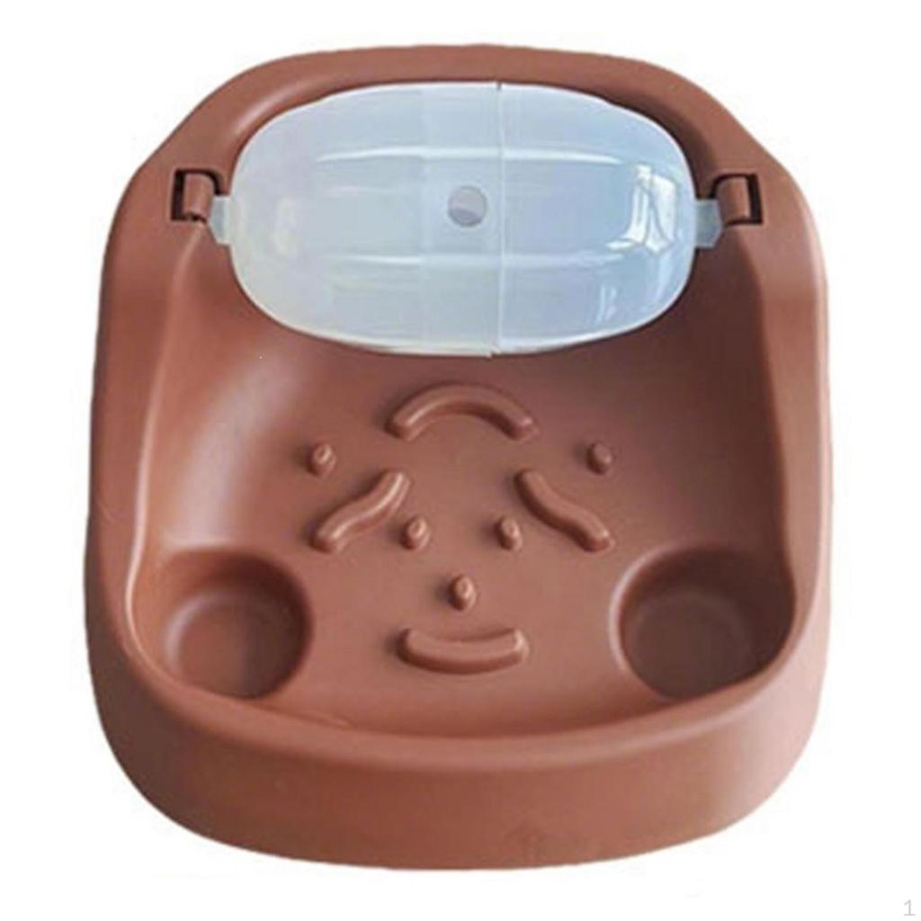 SlowFeeding Bowl with Rotating Chamber FoodDispensing Slow Feeder Interactive Dish for Fast