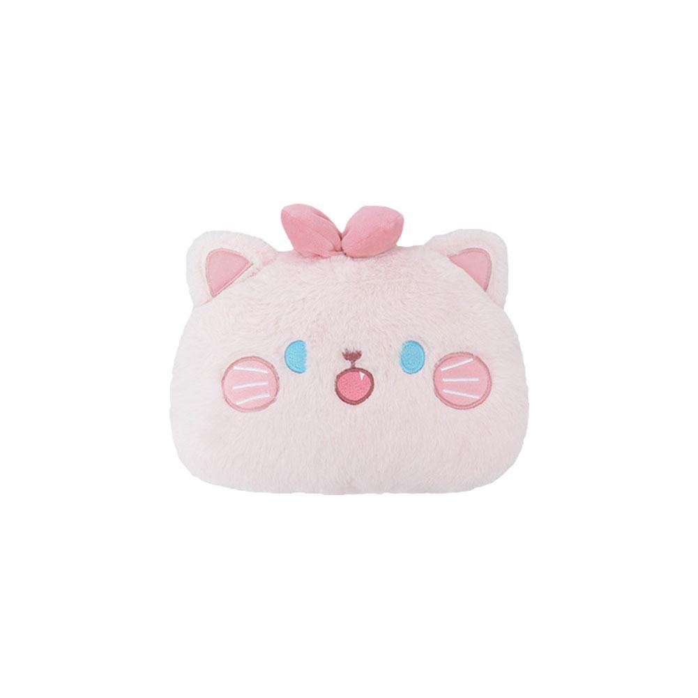 Poduszka samochodowa na szyję Słodka pluszowa kokardka z kreskówek Niedźwiedź Poduszka podróżna na szyję Poduszka zagłówek Akcesoria do wnętrza samochodu Kawaii