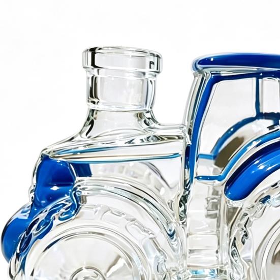 Butelka Whiskey w Kształcie Traktora, Pojemnik na Whiskey w Kształcie Pojazdu, Dekoracyjny Karafka do Wina Kieliszek Liquory do Domu Kuchni Baru