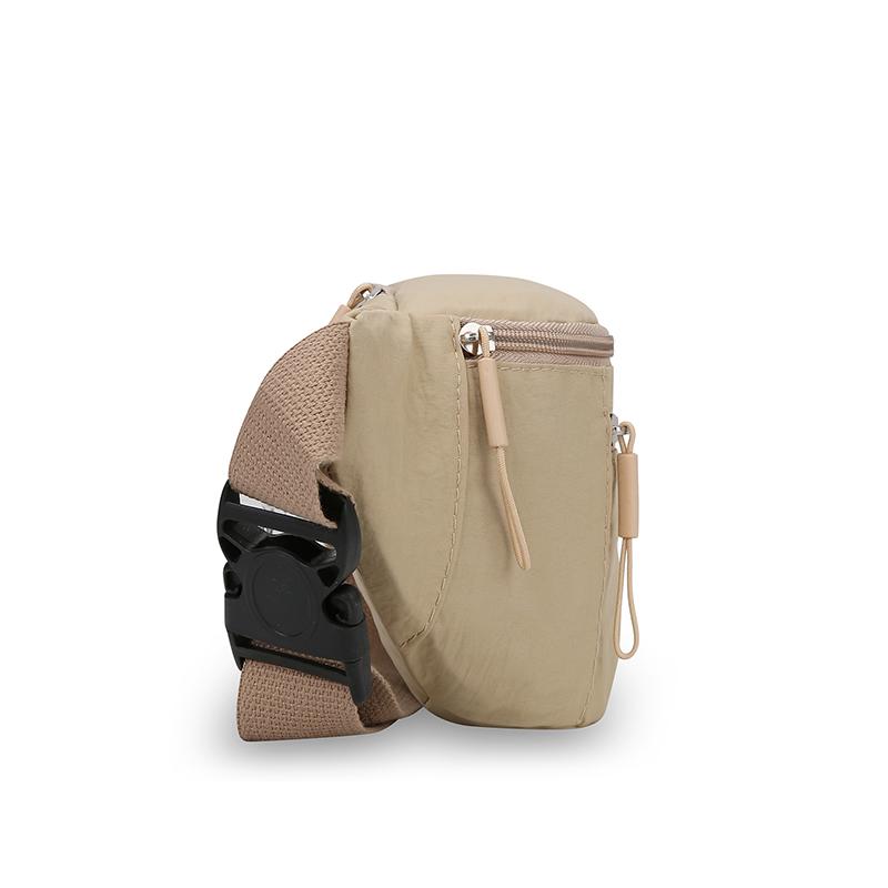 Women's Large nylon Waist Bag Casual Travel Phone Belt Pouch Fanny Pack Banana Bag - Fashionable Belt Bag for Women