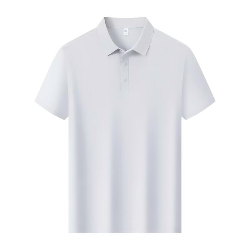 

Men s Anti-UV Wrinkle-Free Business Casual Polo T-Shirt 6XL
