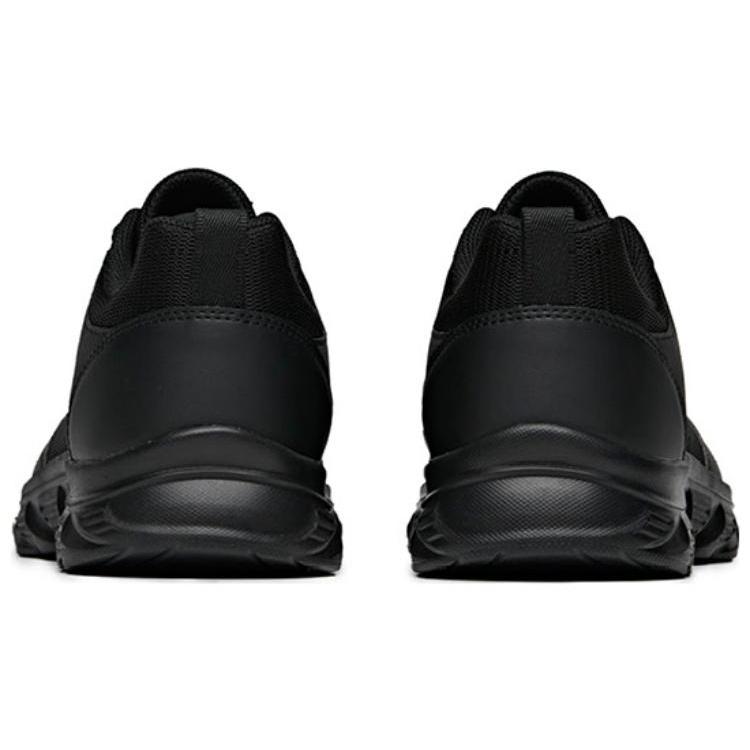 New Anta Slip Resistant, Abrasion Resistant, Breathable Low Top Casual Running Shoes Men's Black 912145535-1