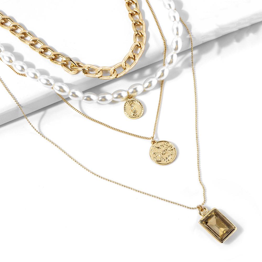 Stunning Alloy Pearl Necklace For Women Perfect For Gifts And Special Occasions