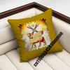 For Assyria Assyrian National Emblem Flag Throw Pillow Case Sham 45X45Cm 40X40Cm Square Car Pillowcase Pad Cushion Cover