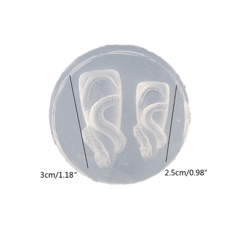 Silikonformen für Nagelkunst, handgefertigt, DIY-Nagelwerkzeuge, Drachen-/Schlangen-Nagelschnitzformen, Silikonmaterial für die Nageldekoration
