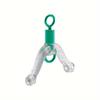 1Pc Anti-Tangle Figure-8 Snap Swivels with Spring, Anti-Tangle Bead Split Ring Connectors