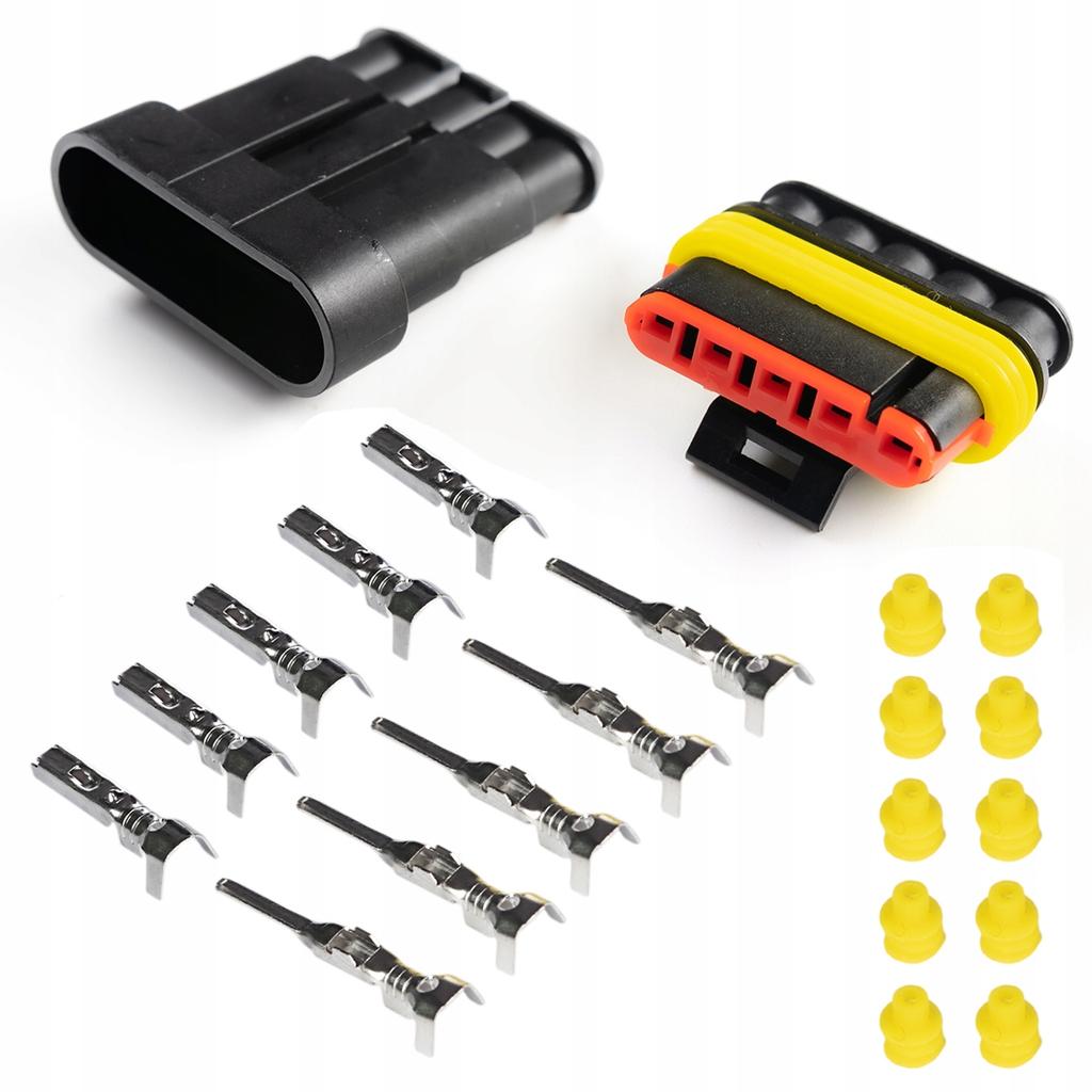 5 PIN SUPERSEAL HERMETIC CONNECTOR PLUG