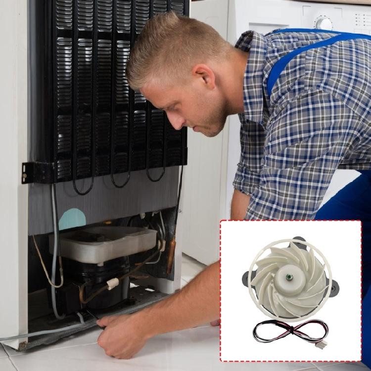 Sostituzione Motore Ventola Condensatore Elettrodomestico DA31 00345A Componente Efficiente del Sistema di Raffreddamento Per Uso Domestico