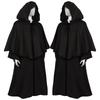 Płaszcz Czarodzieja Grim Reapera z Długim Rękawem i Kapturem - Kostium na Halloween i Cosplay