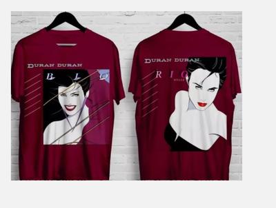 Duran Duran Rio Albumikaane AOP T-särk