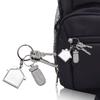 Portable Glittering Pills Organizer Small Waterproof Travel Medicine Holder with Keyring for Camping Adventures