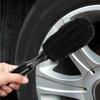 Soft Fiber Brush Auto Wheel for Rim Scrubber Wheel Brush Cleaner Dust Remover for Camper Exterior Washing Cleaning Tool