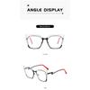 Blue Light Blocking Glasses Women Oversized Cat Eye Glasses Frame for Women with Non-prescription Lens Compuer Eyeglasses Frames