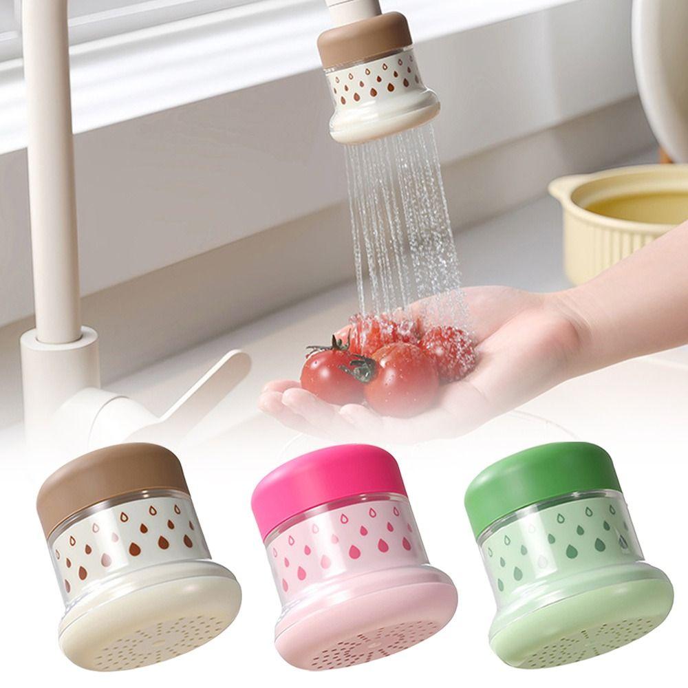 Water-saving Kitchen Sink Faucet Extender Rotatable Tap Water Filter Dopamine Kitchen Shower Head